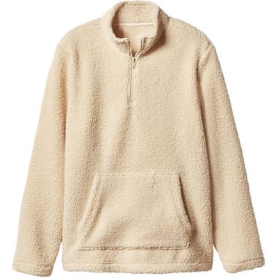 esmara Men Heren fleecetrui (Beige, L)