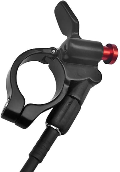 Dailygoods- Lockout Hendel Aluminium Legering - Externe Lockout - Vervangende Onderdelen - Zwart - 450 mm Buislengte - Eenvoudige Installatie - Vergrendelingshendel