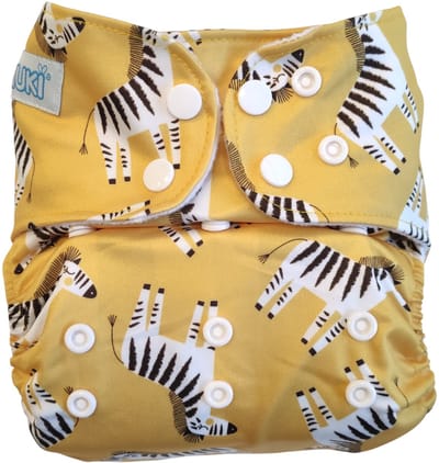 Piriuki Pocketluier – One Size – 2 Inleggers – Zebra