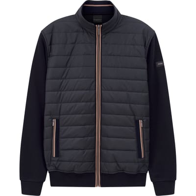 Bugatti Herren Jacke Wirk  Blauw 8700-15121e