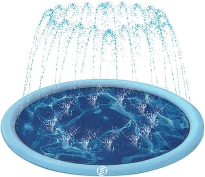 Equivera Sproeiermat - Sproeier mat - Sproeier mat kids - Sprinklermat - Sprinkler mat - Waterspeelmat - Waterspeelgoed kids - Waterspeelgoed kinderen - Waterspeelmat kids - Waterspeelmat hond - Waterspeelmat met Watersproeier