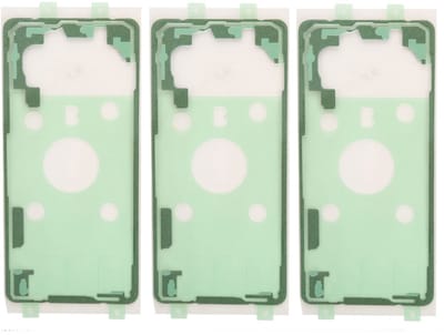 Dailygoody - Batterijklepje Lijm - Vervangende Telefoon Achterklep Lijm - 3 Stuks - Dubbelzijdige Lijm - Geschikt voor S10+ Plus G975