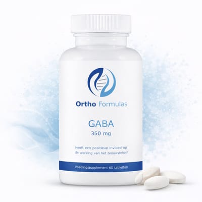 GABA Supplement – Stress & Ontspanning – L-Theanine - 350 mg – 60 Vegan Zuigtabletten