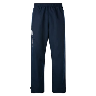 Canterbury Unisex Stadion joggingbroek met open zoom voor volwassenen (Marine / Wit)