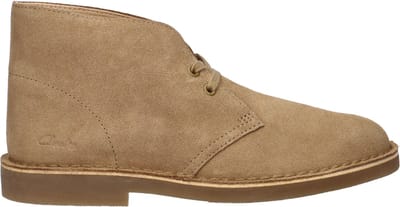 CLARKS Desert Bt Evo. Dames Veterschoenen - Dark Sand Suede