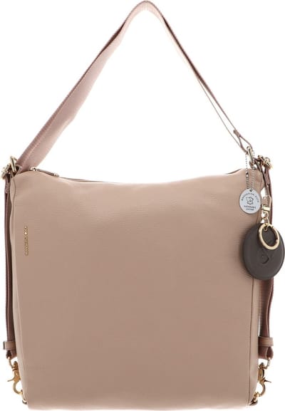 MANDARINA DUCK Leren Schoudertas Rugzak Mellow Leather Shoulderbag Lamb's Wool Zalmroze