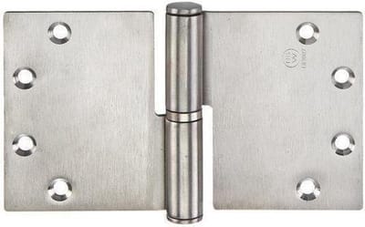 BSW hamb.kogelpaumelle rvs  89x152x3 bb 807std dr2