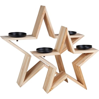 VBS Decoratieve sterren met kandelaars