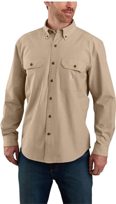 Carhartt Loose Fit Midweight Chambray Overhemd - Maat L -