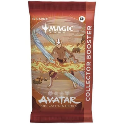 Wizards of the Coast Magic the Gathering TCG Avatar The Last Airbender Universes Beyond-Collector Booster Pack (Diversen) Nieuw