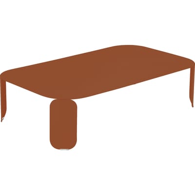 Fermob Bebop Tafel rechthoekig - E2 gekonfijte sinaasappel - H 29 cm