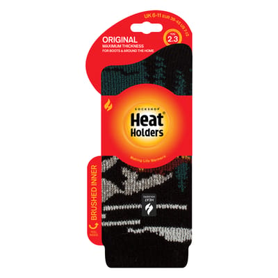 Jacquard thermische sokken voor heren voor de winter