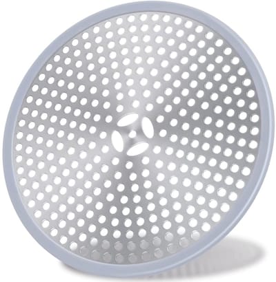 Dailygoods- Afvoerputje Ronde Cover - Doucheafvoerfilter - Roestvrij Staal - Haarvanger - Zeefje - Eenvoudig te reinigen