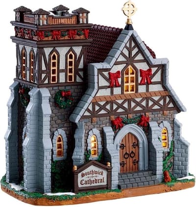 Lemax - Southwick Cathedral, B/o Led uit de 2017 Collectie