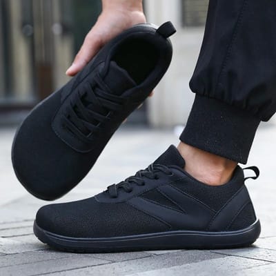 Mesh Barefoot Schoenen Heren Brede Teen Minimalistische Sneakers Lichtgewicht Ademende Casual Schoenen Designer Hardloopschoen Casual Sneakers 39 gray