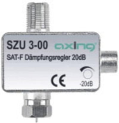 Regelbare SAT Verzwakker Antenne Signaal Demptoestel 0,5-20dB F-connector