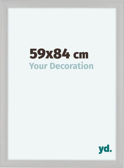 Your Decoration - Fotolijst 59x84 cm - MDF - Wit Houtnerf - Como