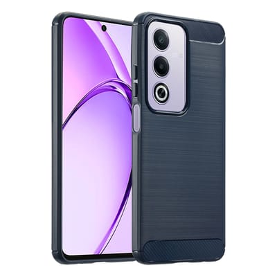 imoshion Hoesje - Geschikt voor Oppo A80 (5G) - Brushed Backcover - Donkerblauw