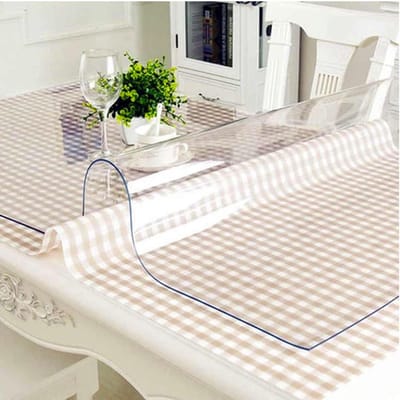 Transparante Tafelbeschermer Film 1.8mm PVC Waterdicht voor Binnen en Buiten