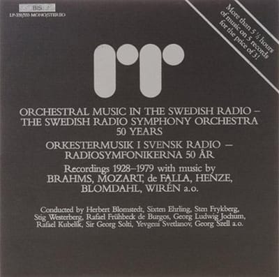 Swedish Radio Symphony Orchestra - Orchestral Music In The Swedish Radio - 50 Years [1928-1979] (3 CD)