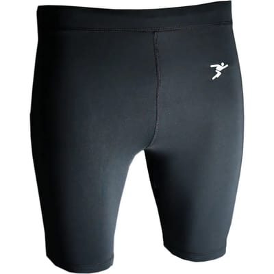 Precision Training Korte Thermobroek Heren Polyester Zwart Mt Xs