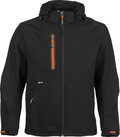Herock Trystan softshell werkjas Experts (1903) - Zwart - XS