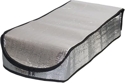 Zolderluik Isolatiehoes - Thermodeken Luik - Energiebesparing Huis - Dubbelzijdig Aluminiumfolie - 63.5 x 137 cm