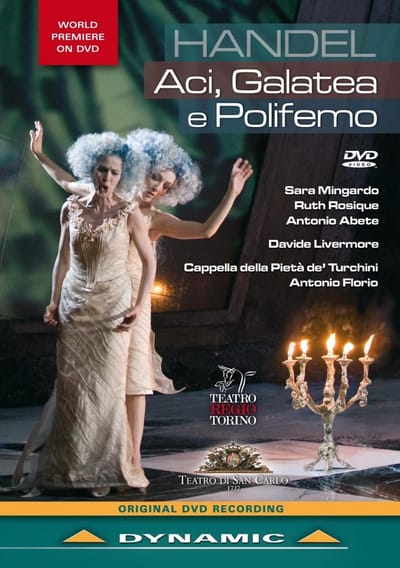 Sara Mingardo, Antonio Abete, Ruth Rosique - Andel: Aci, Galatea e Polifemo (DVD)