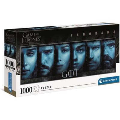 Clementoni - Puzzel - 1000 Stukjes - Game Of Thrones Panorama - Puzzel Voor Volwassenen