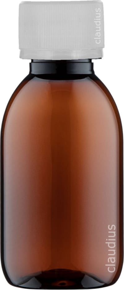 Lege Plastic Fles 250 ml Amber bruin - met verzegeldop - set van 10 stuks - navulbaar - leeg