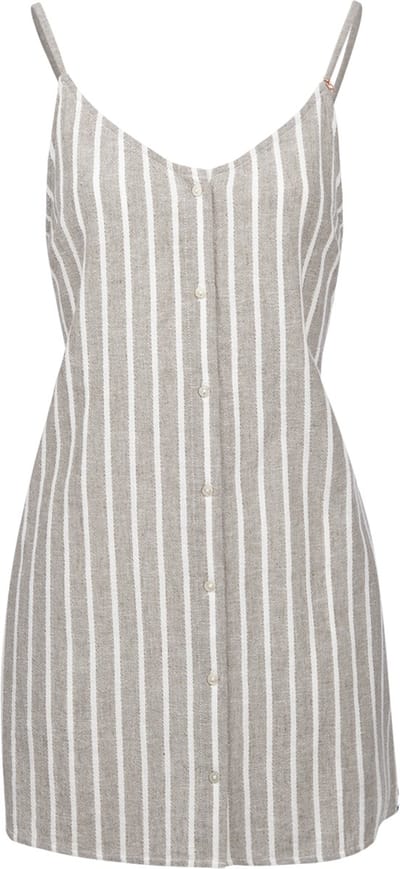 Brunotti - Pixey-Stripe - Jurkje Snow - Dames - Zomerjurk - Verstelbare Bandjes - Loose Fit - M