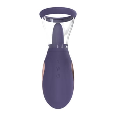 Pumped by Shots Enhance - Oplaadbare Vulva en Borst Pomp pumps - Paars
