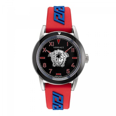 Versace VE2V00622 horloge mannen - Roestvrij Staal - zilver