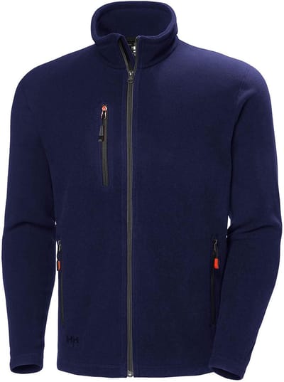 Helly Hansen Oxford Fleece Jacket 72026 - Mannen - Marine Blauw - XXL