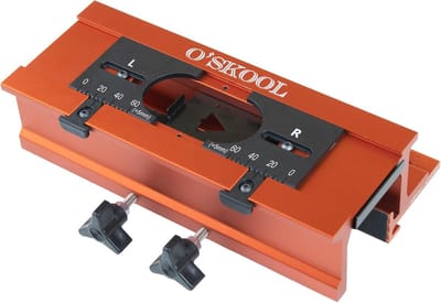 Verbindingen Jig - Houtverbinding Mal - Meubelbouw - Precisie Gaten & Pinnen - 10-40mm Dikte - Metaal