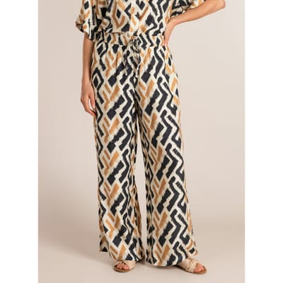 IVY BEAU Kayley Bottoms - Sand/Multi-Colour - maat 44