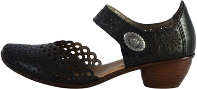 Massa leren sandalen