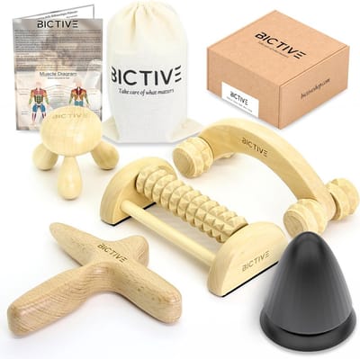 5-in-1 Lichaamsmassageapparaat voor Voeten, Benen en Spieren - Ideaal voor Reflexzone Massage en Spanning Verlichting