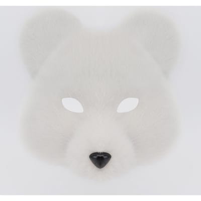 Halloween Simulatie Bruine Beer Masker Maskeradefeest Cosplay Pluche Masker Grensoverschrijdend Volledig Gezicht Masker Rekwisieten
