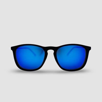 Montuurtjevoorjou - Way Metal Blue - Zonnebril - Heren zonnebril - Blauw