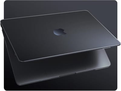 Ultra Dunne Hard Case voor MacBook Air 13 inch (2022-2026) - Krasbestendige Bescherming, Matte Zwart, Geschikt voor A3449 A3240 A3113 A2681