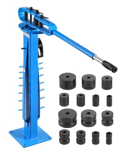 Pijpenbuiger met Een Maximale Buitendiameter van 50,8 mm en 14 Buigmatrijzen, 200° Buiggereedschap Geschikt voor Koperen, Aluminium en Ijzeren Buizen, Ideaal voor Hvac, Airconditioning, Koeling en Autoreparaties