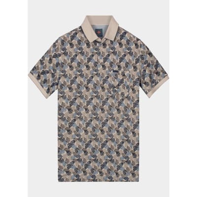 Baileys Polo heren poloshirt 2-tone pique, all o 615229/650