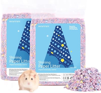 Stofvrij Hamsterbed Beddengoed - 900 g Papier voor Kleine Huisdieren