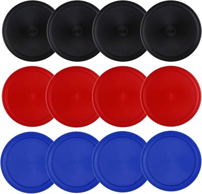 12 Stuks Lucht Hockey Pucks 2,5 Inch voor Kleine Tafels