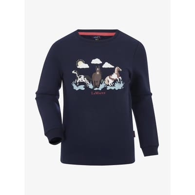 Paardrij-sweatshirt voor kinderen LeMieux Mini Poppy