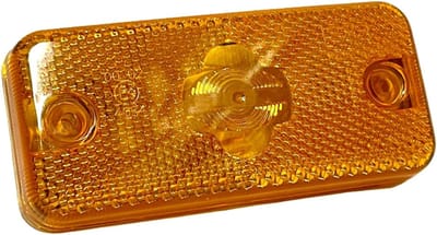 Zijmarkeringslicht - Positielamp - Voertuig Zichtbaarheid - Waterdicht IP67 - 11 cm - Oranje