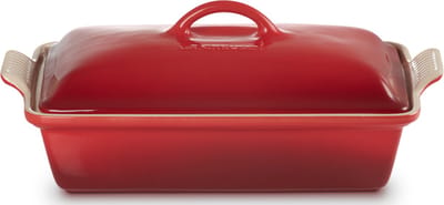 Le Creuset - Ovenschaal Met Deksel - 33 x 22.5 x 8 cm - Kersenrood