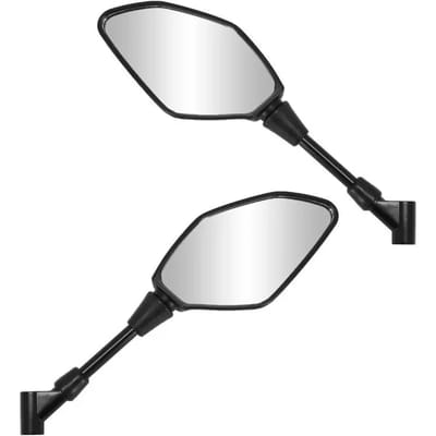 Paar motorspiegels met adapters Avoc Yamaha 700 Mt-07 2014+, 300 Mt-03 2016+, 900 Mt-09 2014+