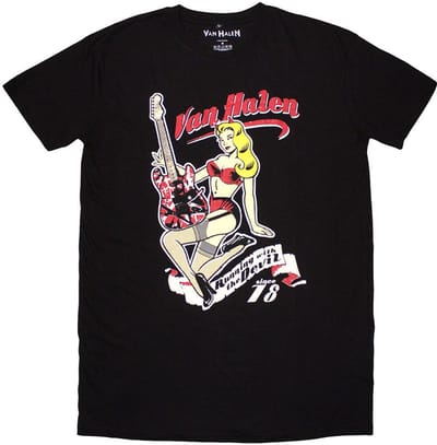 Van Halen - Running With The Devil T-shirtjurk - S - Zwart